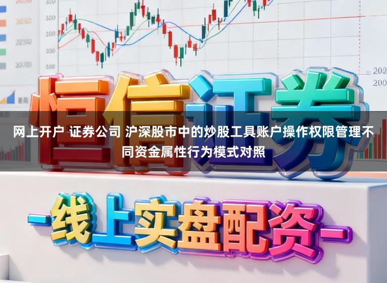 网上开户 证券公司 沪深股市中的炒股工具账户操作权限管理不同资金属性行为模式对照