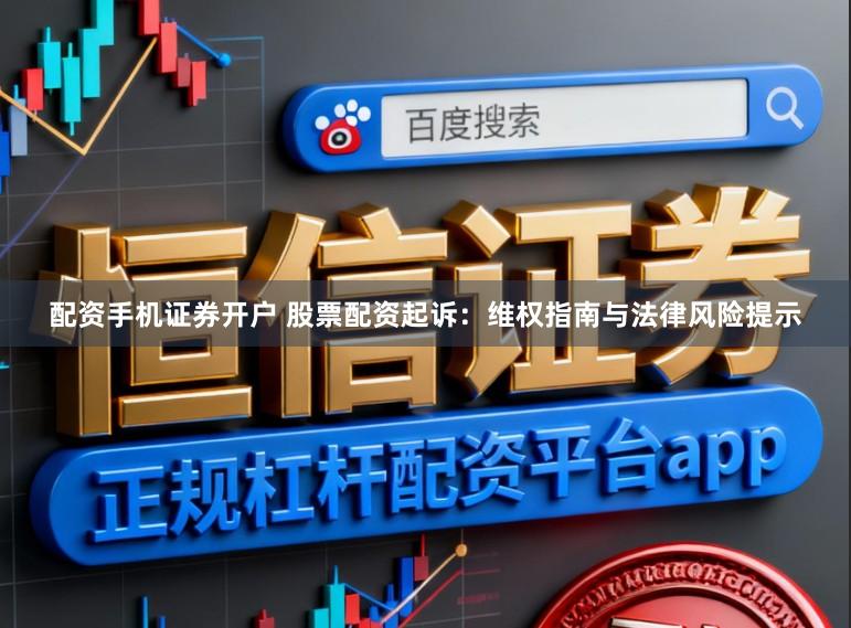 配资手机证券开户 股票配资起诉：维权指南与法律风险提示