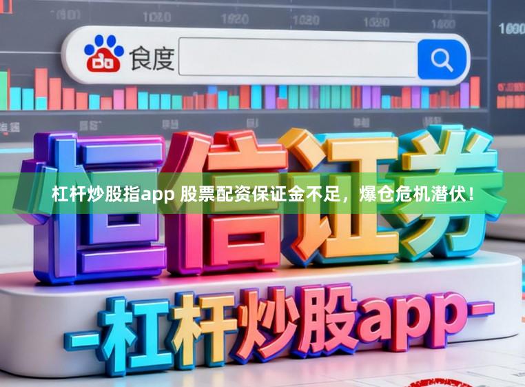 杠杆炒股指app 股票配资保证金不足，爆仓危机潜伏！