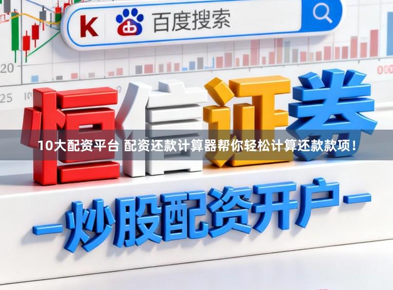10大配资平台 配资还款计算器帮你轻松计算还款款项!